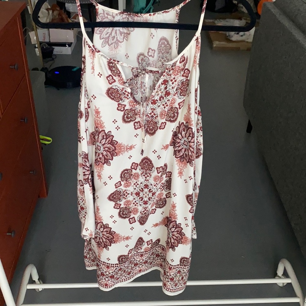 Cream and floral sway Dress